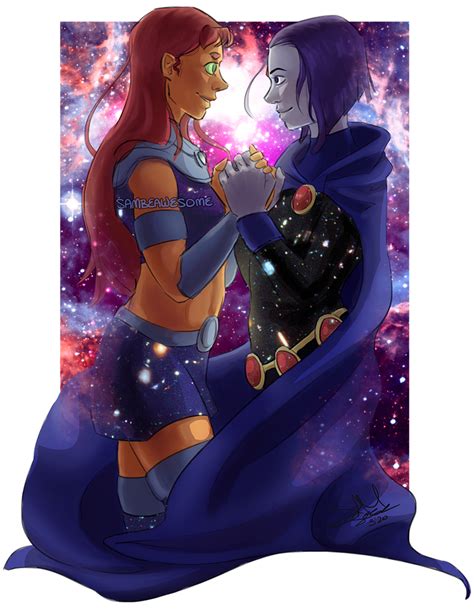 Teen Titans / Raven x Starfire 